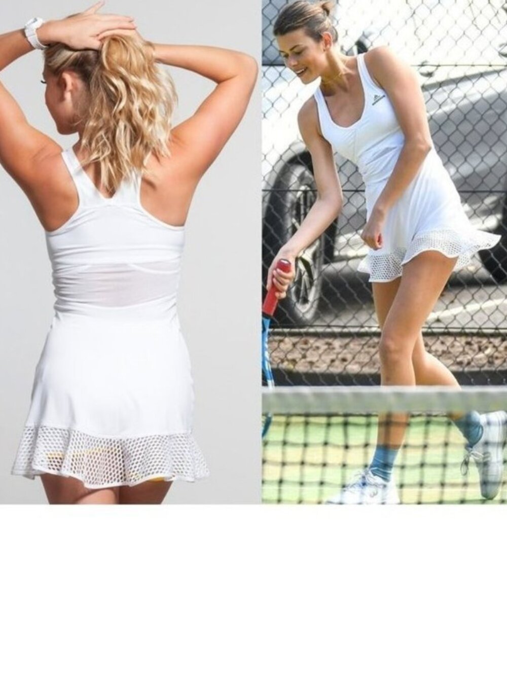 Nwt Beautiful Rare Adidas Stella McCartney White Tennis Dress skirt XS